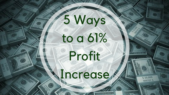 Five ways to a 61% Profit Increase